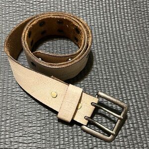 Hollistet Distress Stylish Tan Leather Belt